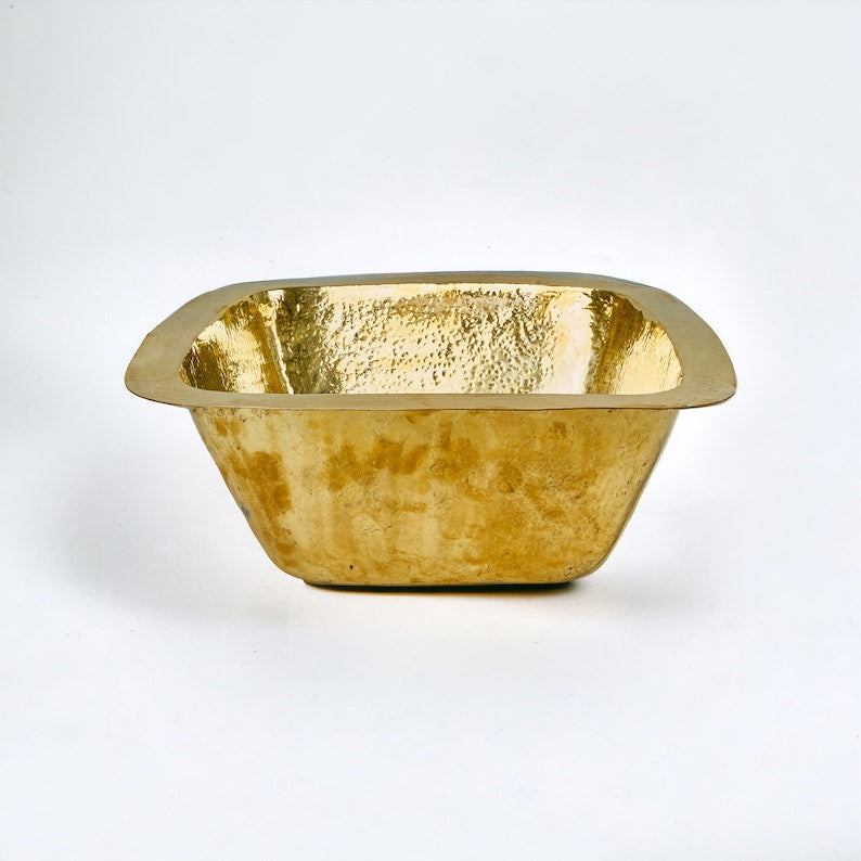 Unlacquered Brass Prep Sink