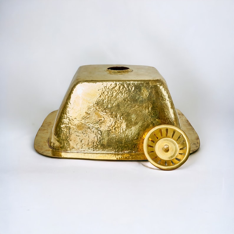 Handmade Brass Bar Sink
