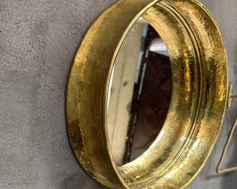 Decorative Brass Frame Mirror