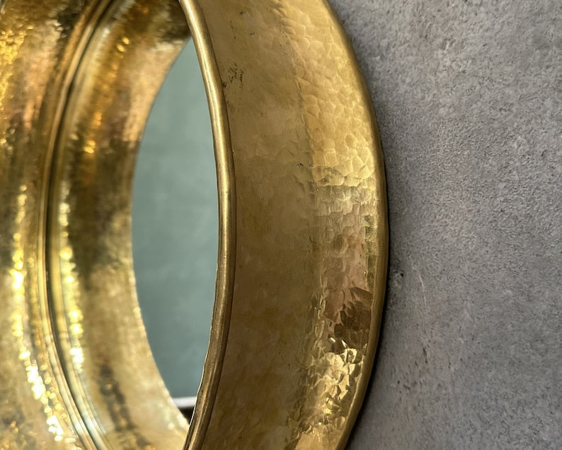 Antique Brass Mirror Frame