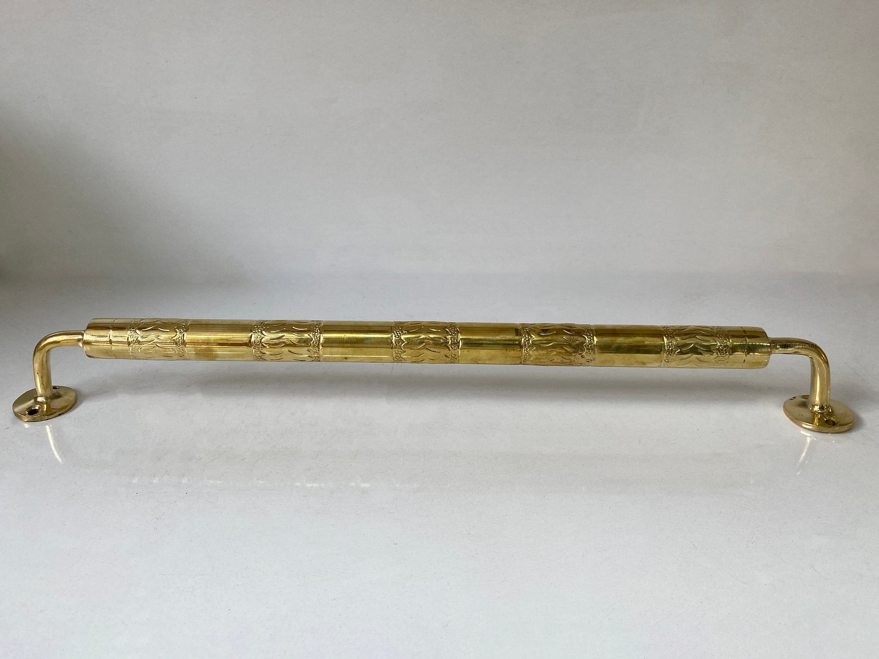 Vintage Brass Towel Rack
