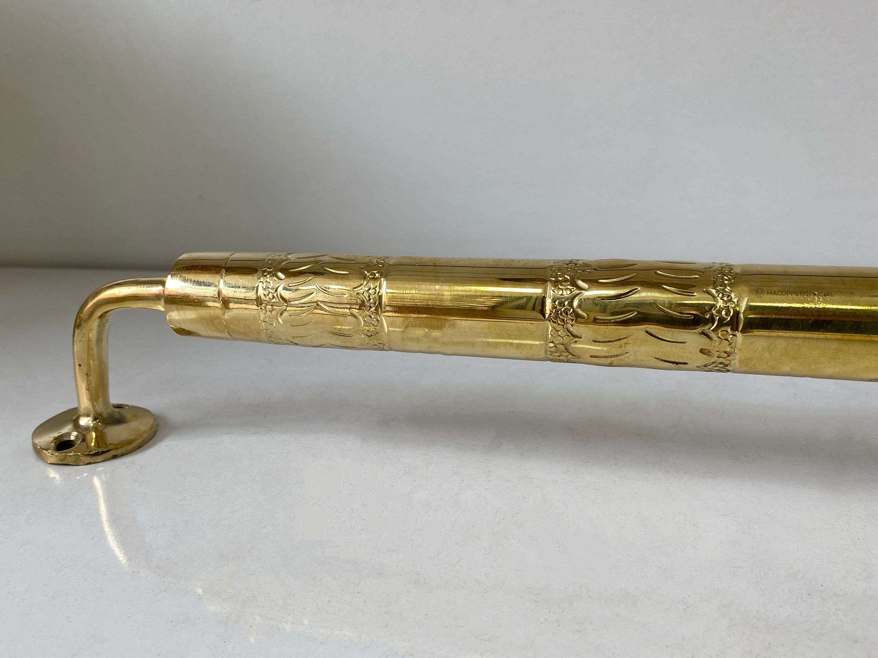 Handcrafted Brass Towel Holder
