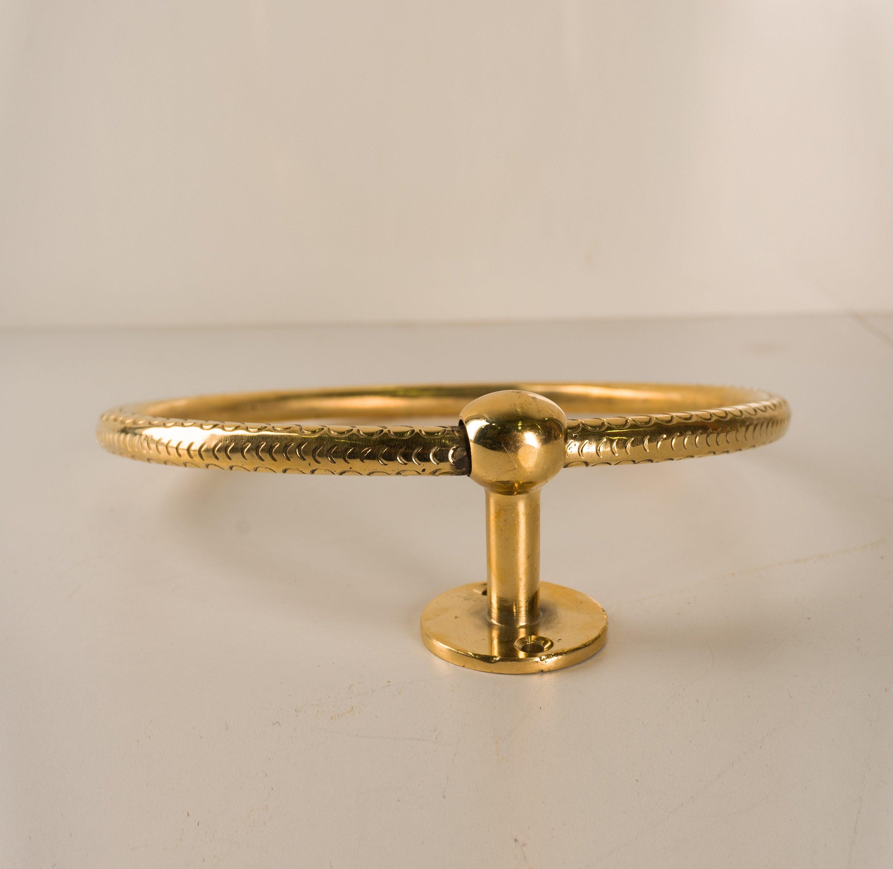 Unlacquered Brass Bathroom Accessories