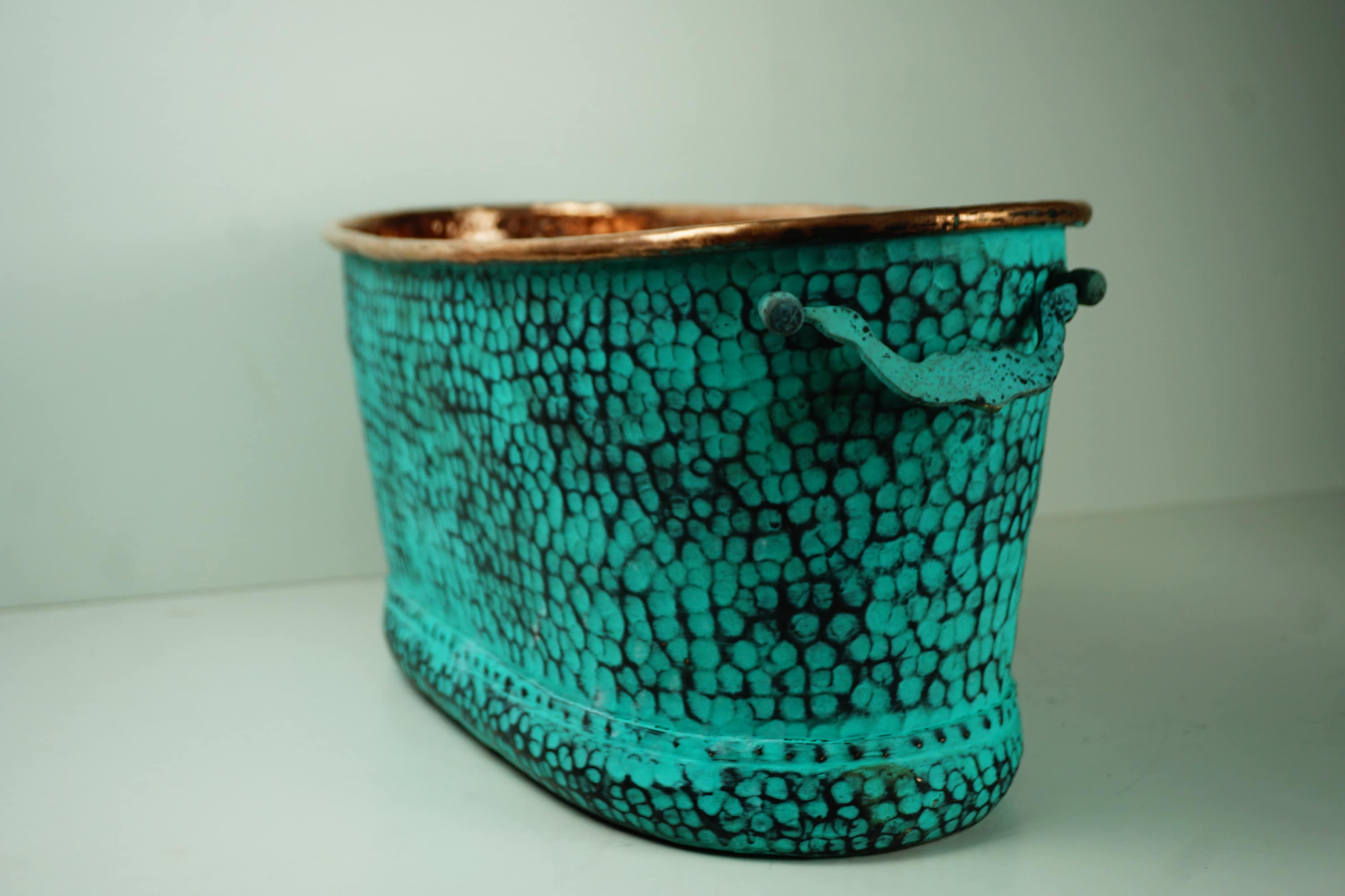 Handcrafted Copper Ice Bucket