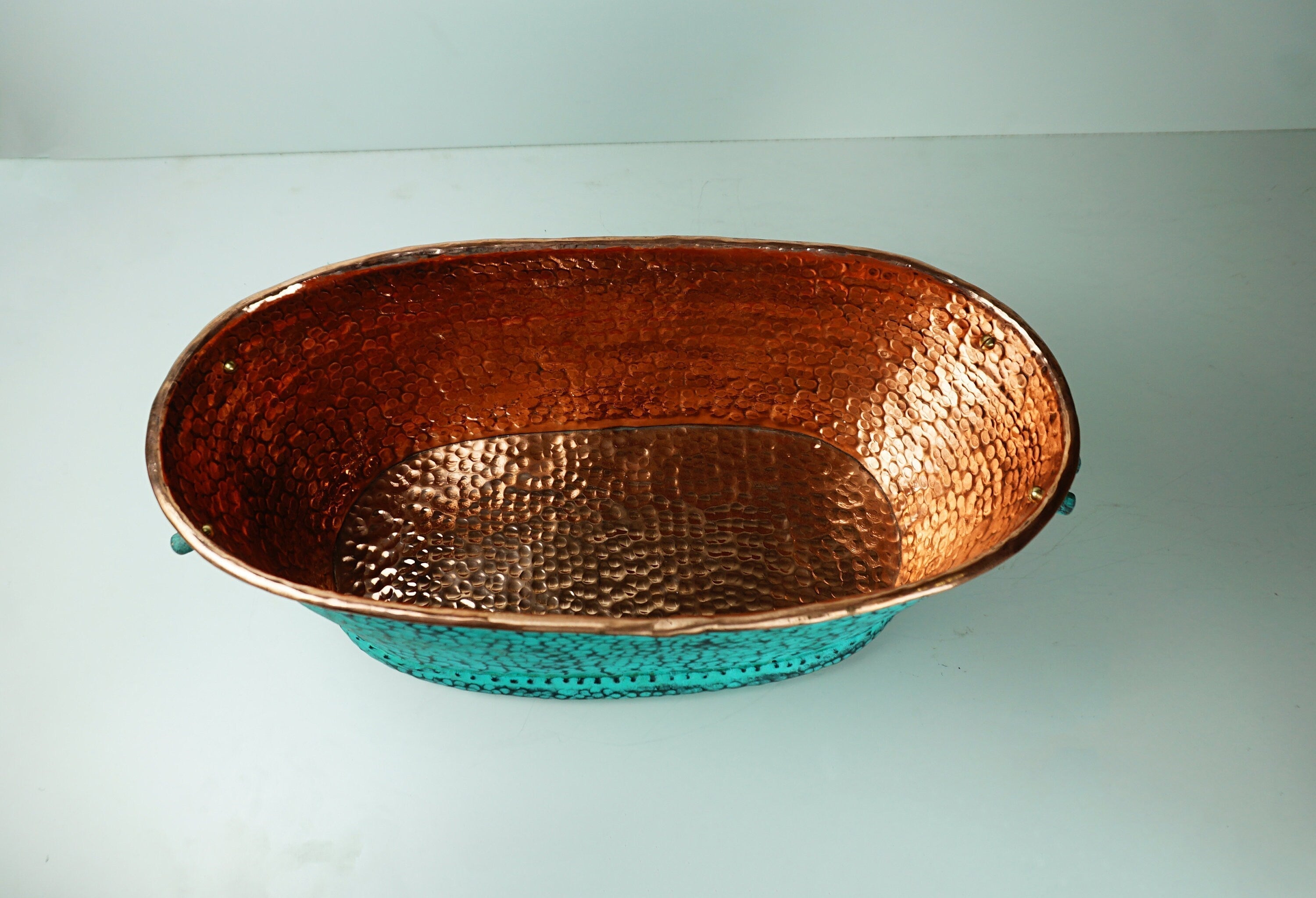 Rustic Drink Tub with Handles