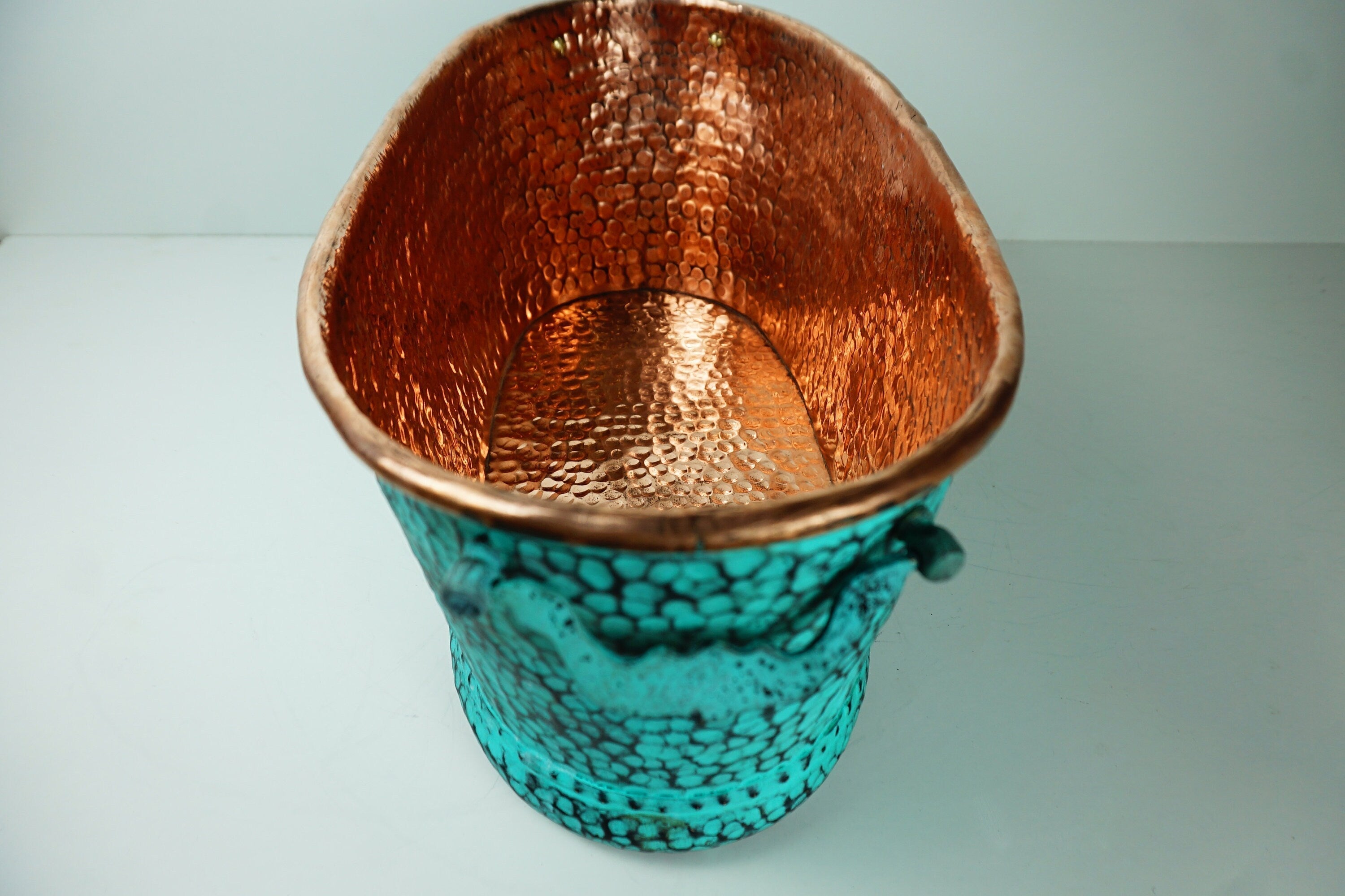 Vintage Copper Party Cooler