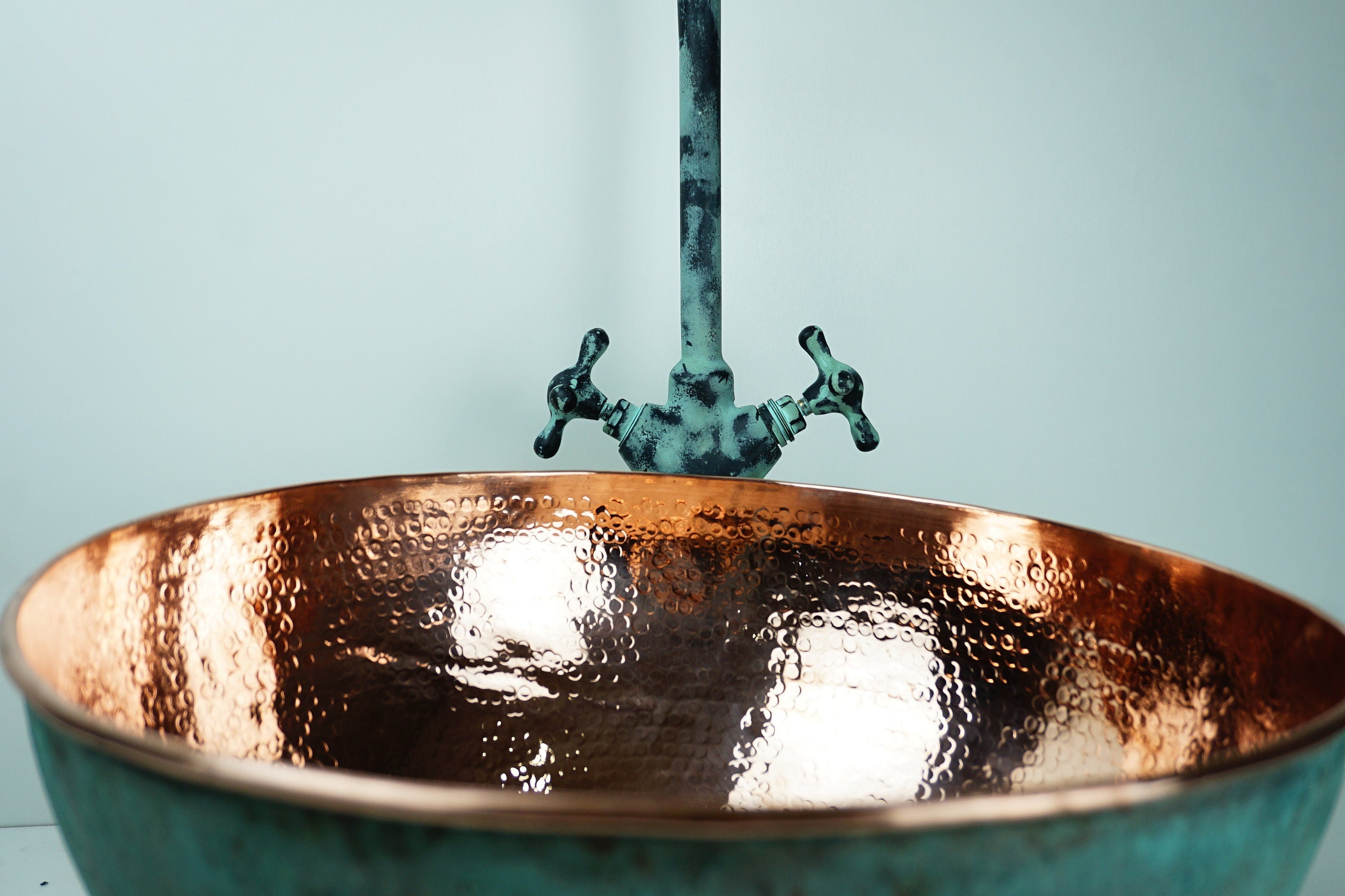 Handmade Brass Sink Faucet