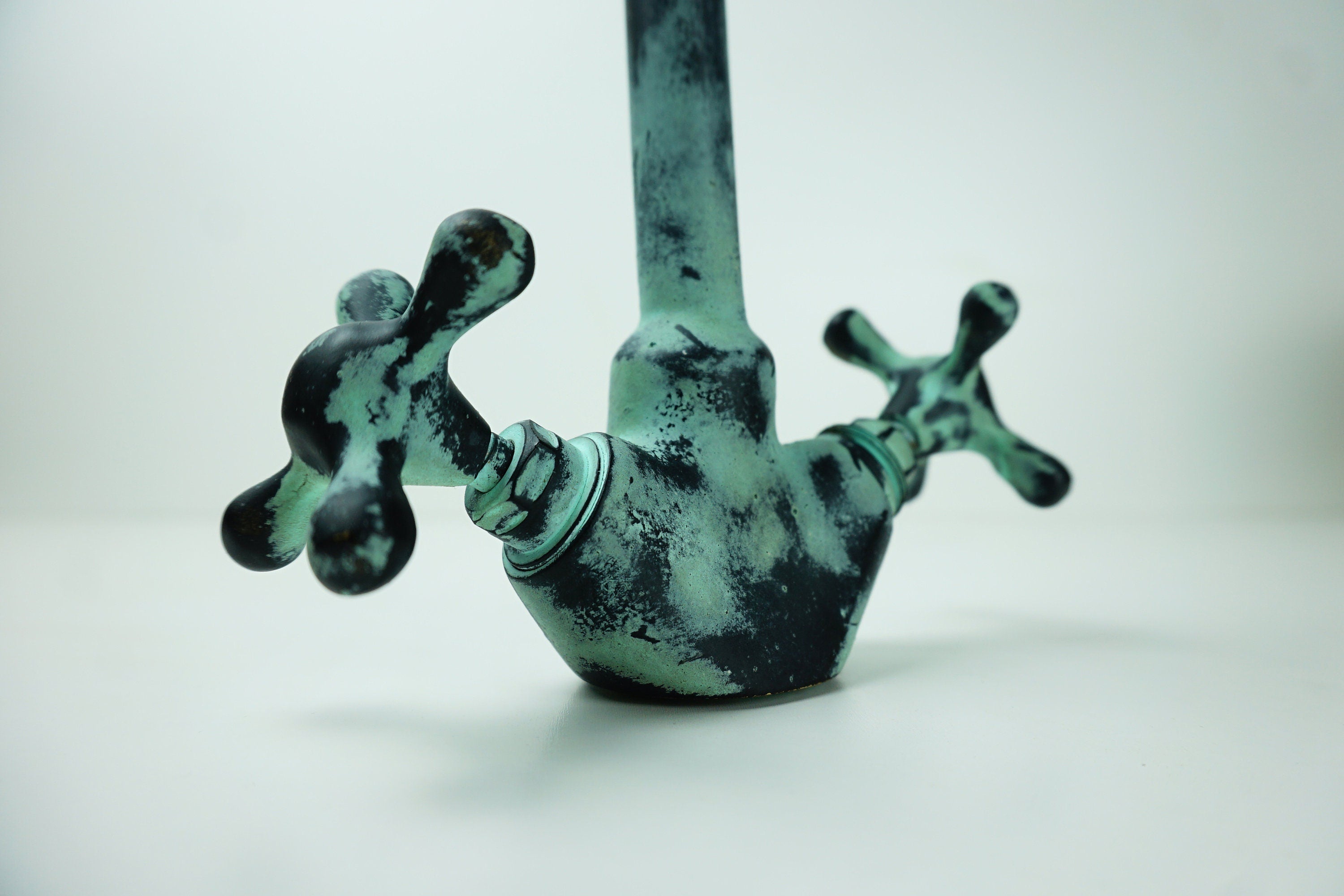 Oxidized Brass Bathroom Tap