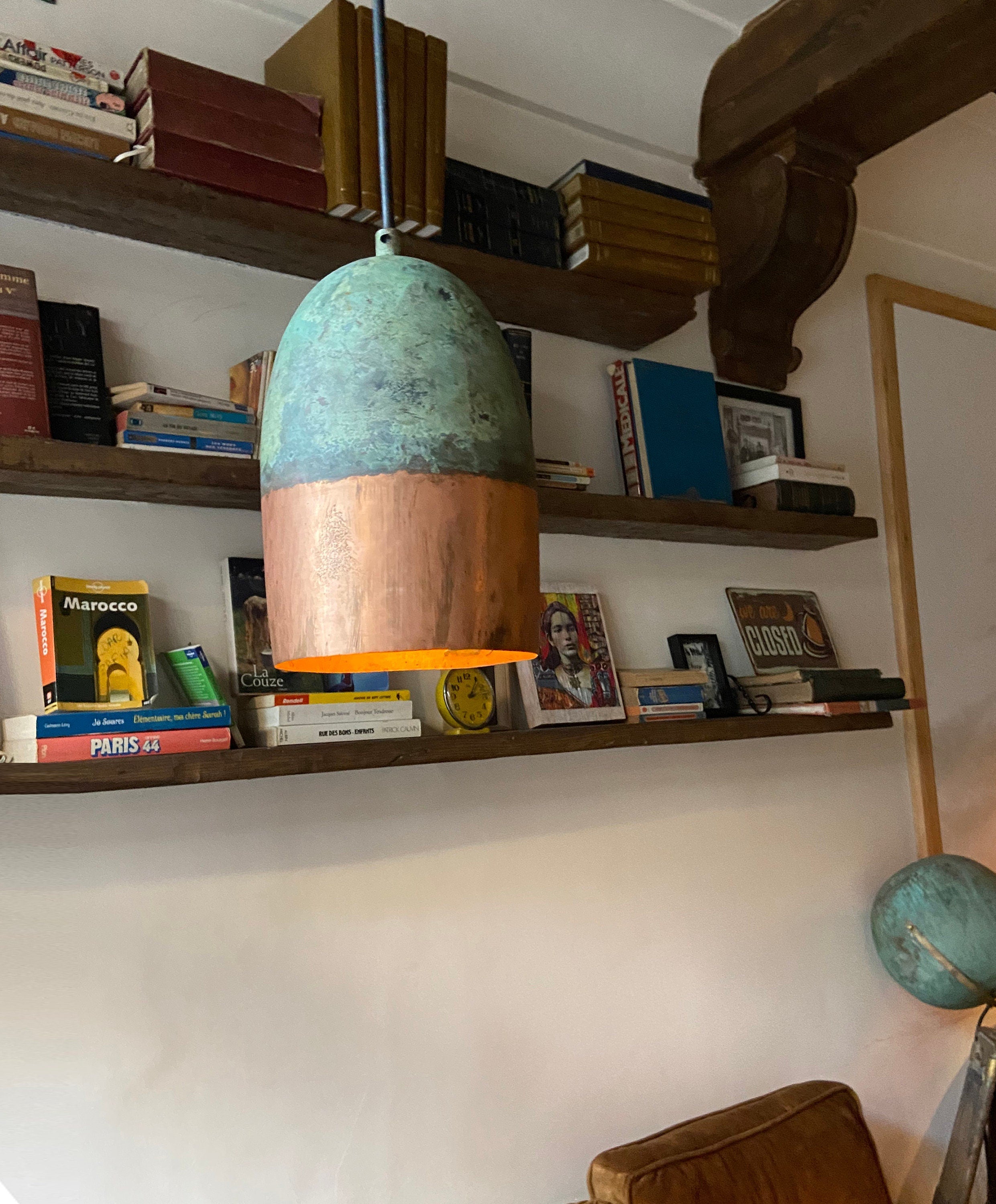 Handmade Copper Ceiling Light