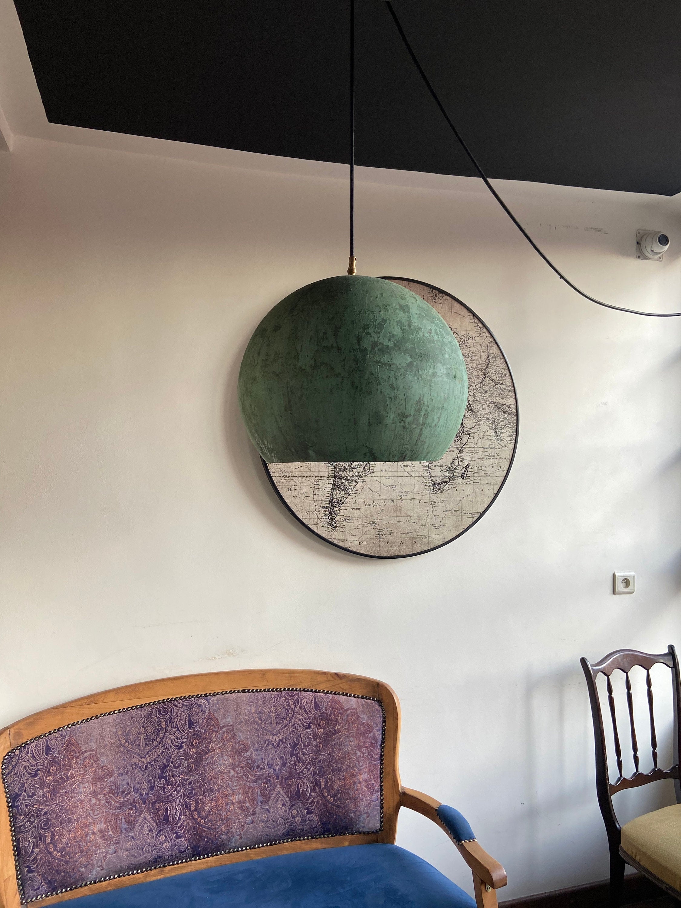 Rustic Kitchen Island Pendant Lamp