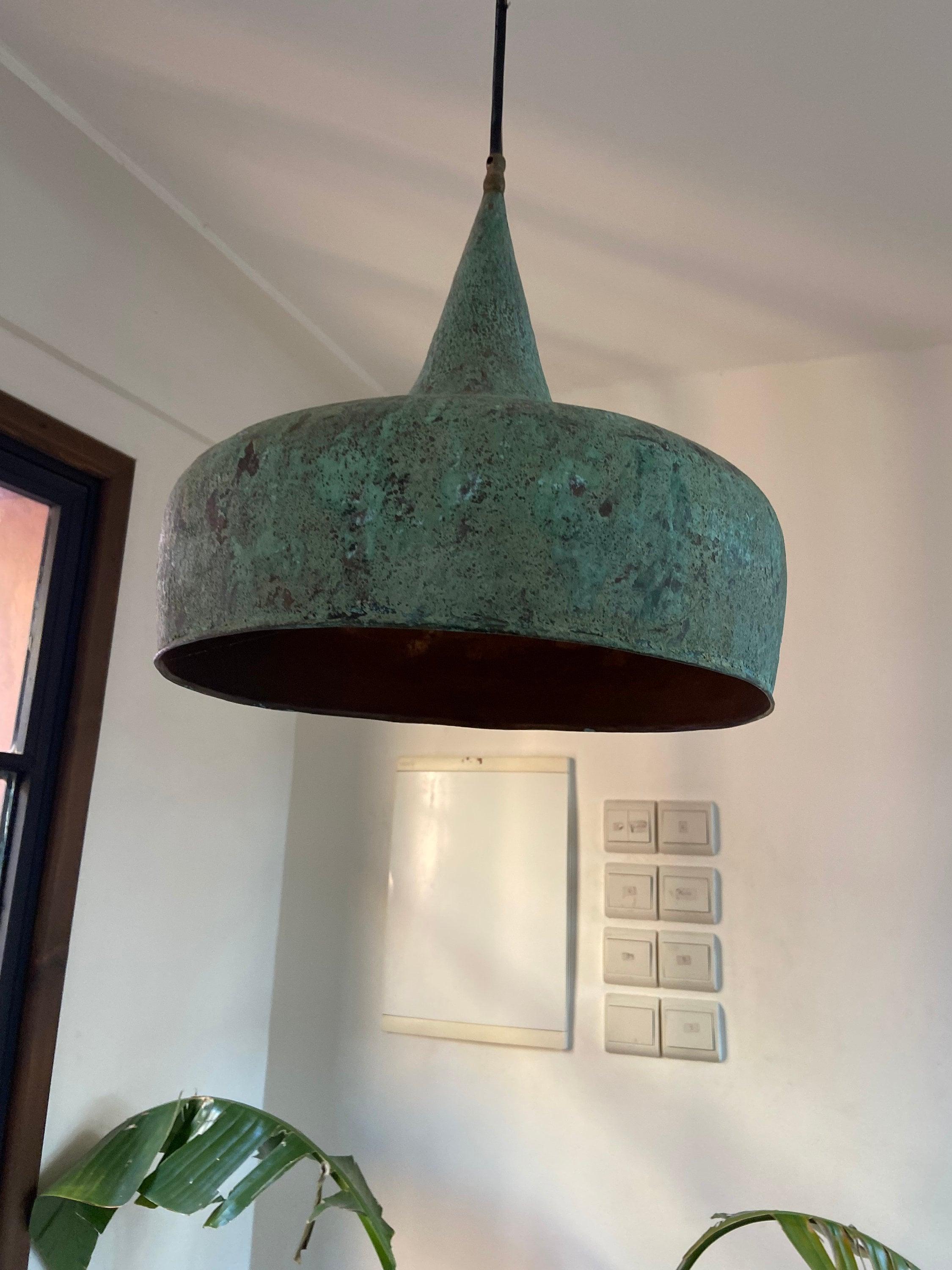 Industrial Farmhouse Copper Pendant