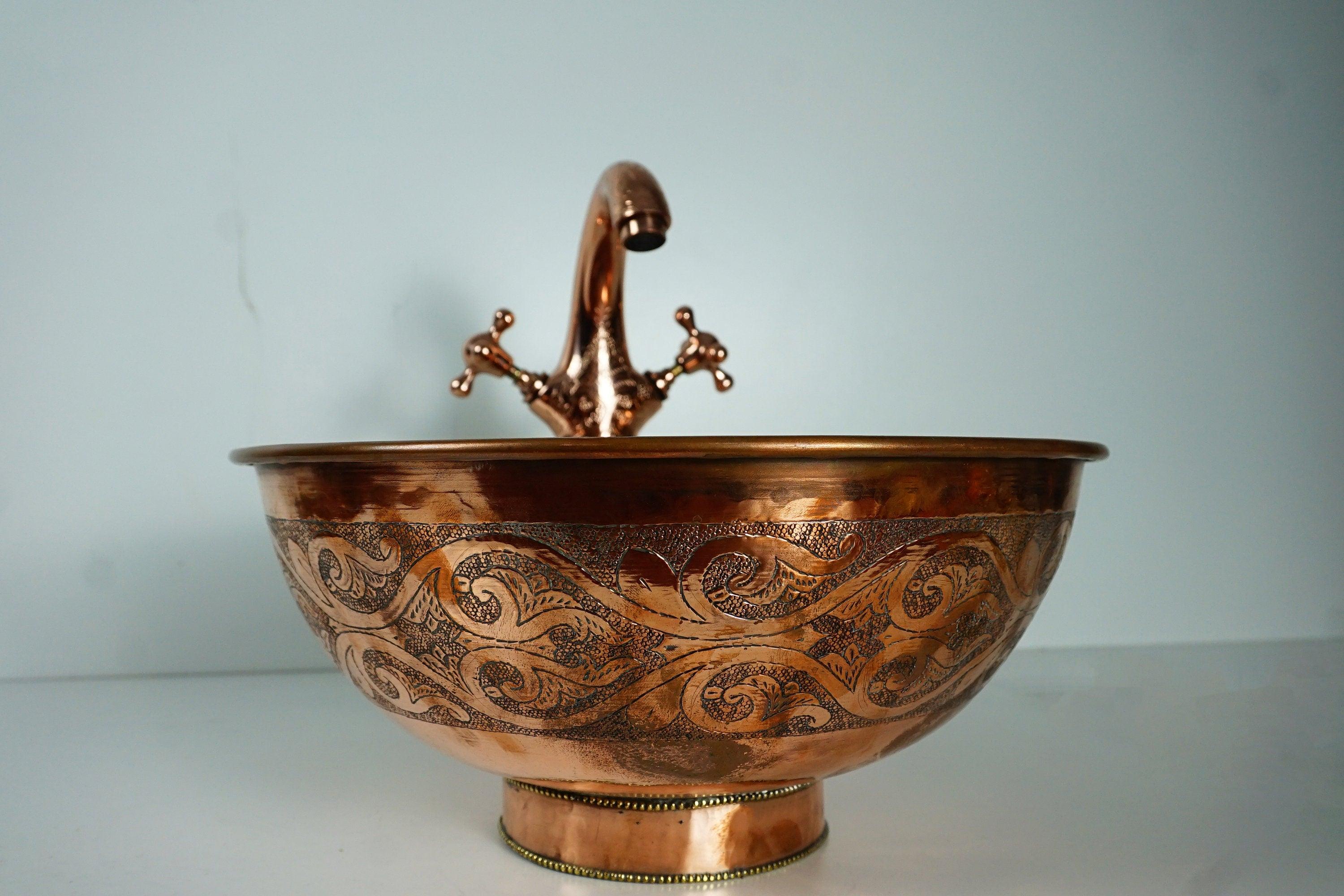 Timeless Copper Wash Basin

