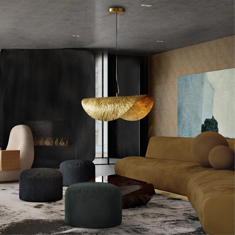 Nordic Brass Hanging Lamp