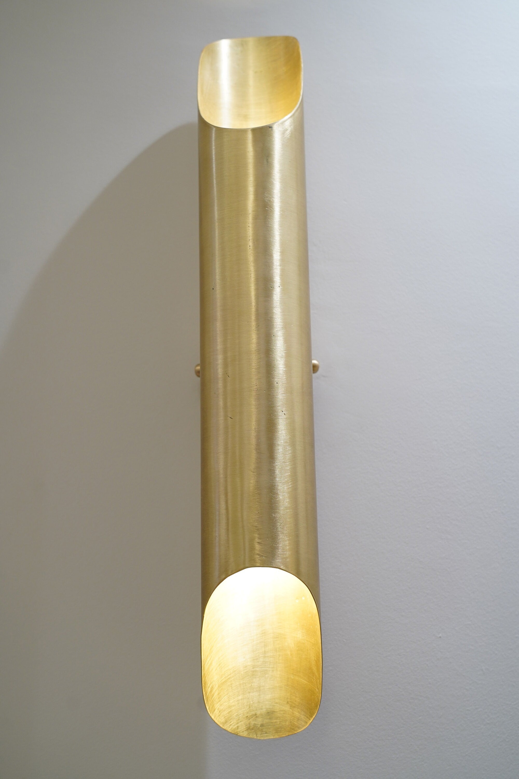 Luxurious Solid Brass Double Wall Light Fixture – Brass Sconce Lights