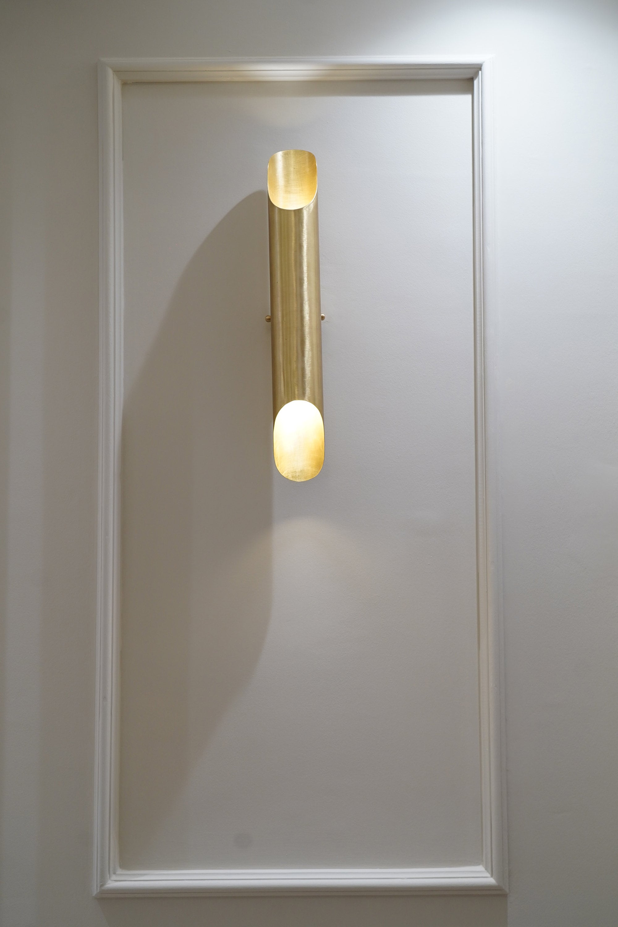 Luxurious Solid Brass Double Wall Light Fixture – Brass Sconce Lights