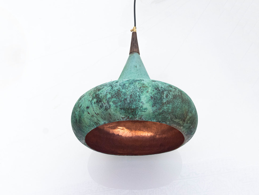 Vintage Copper Ceiling Light