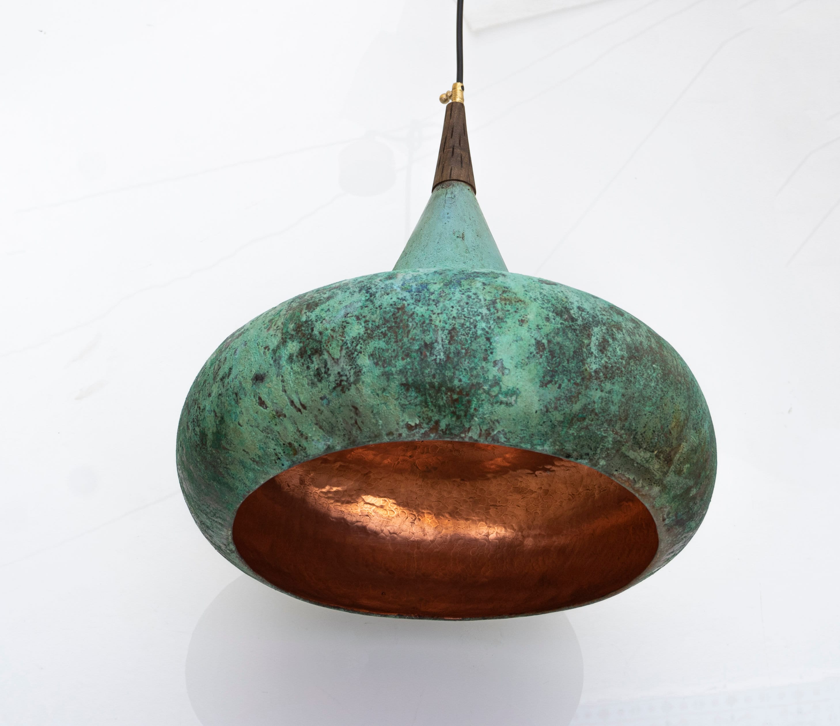 Antique Copper Hanging Light