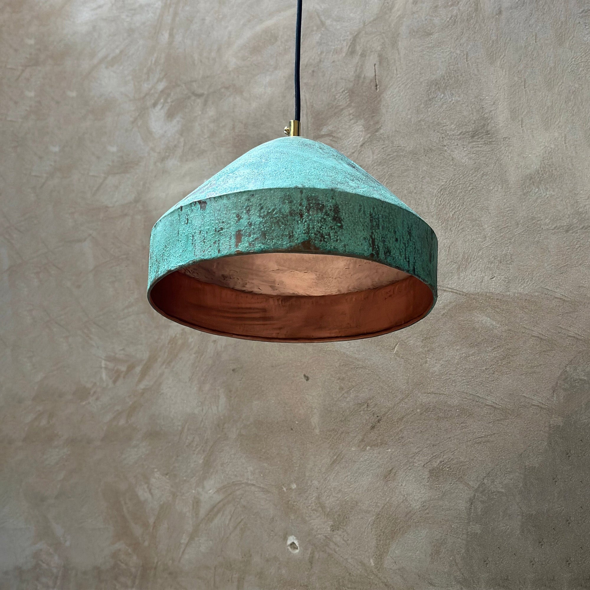 Vintage Copper Ceiling Light