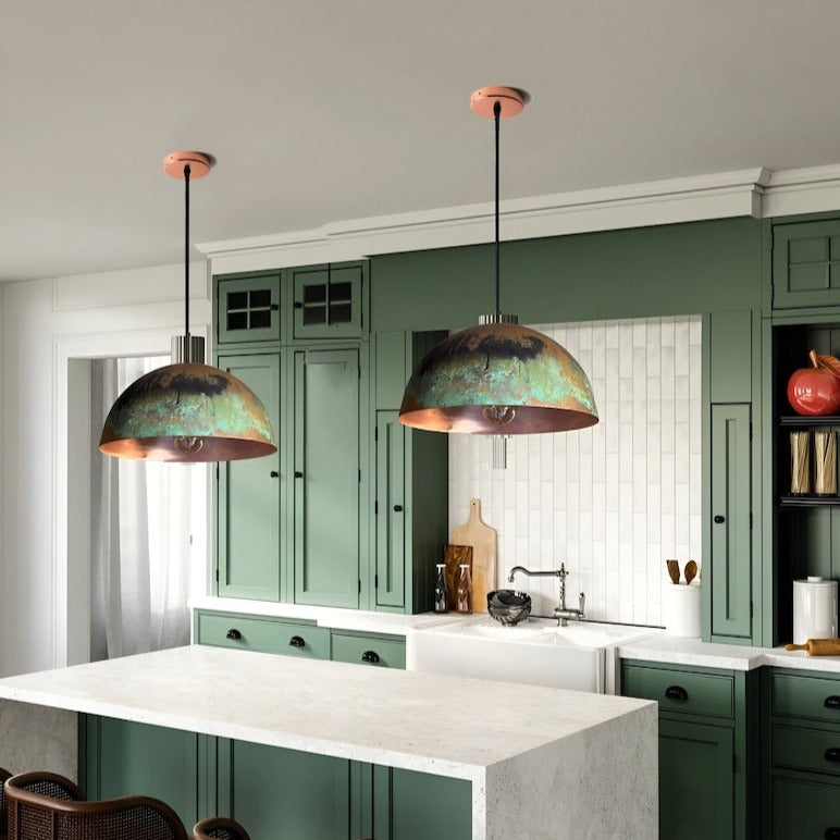 Rustic Farmhouse Kitchen Lighting