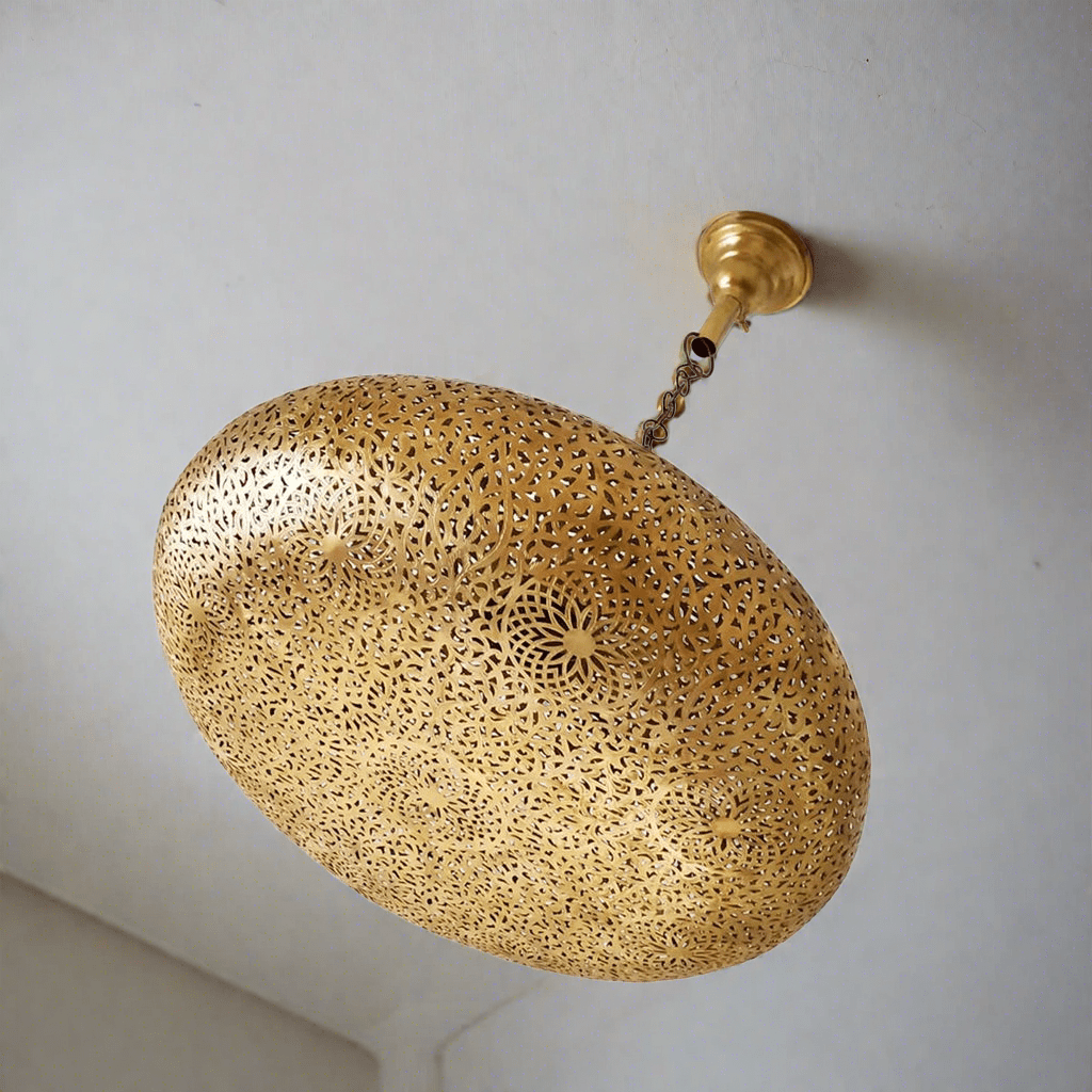  Brass Pendant Lampshade