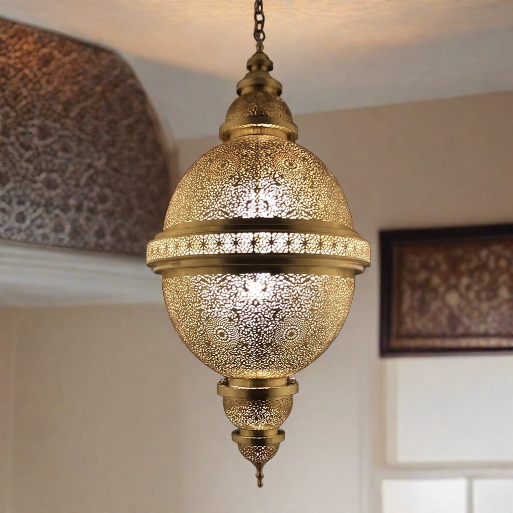 Handcrafted Moroccan Ceiling Lamp