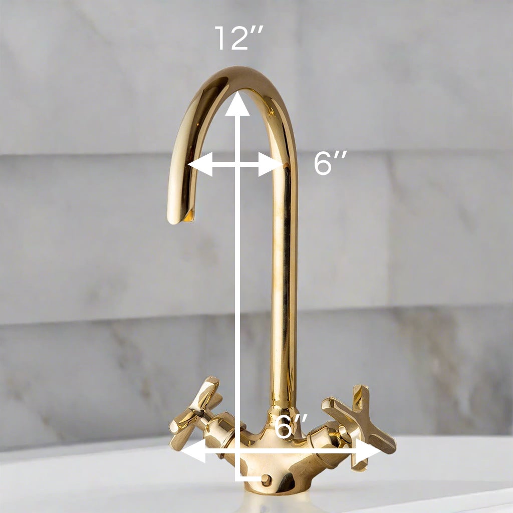  Handmade Solid Brass Faucet